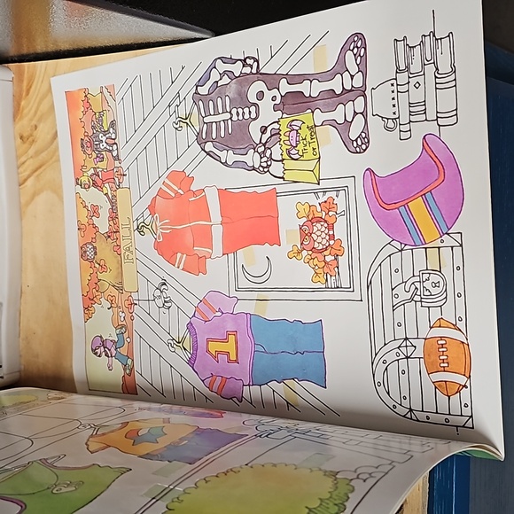 Sesame Street paper doll Golden book - Picture 12 of 14